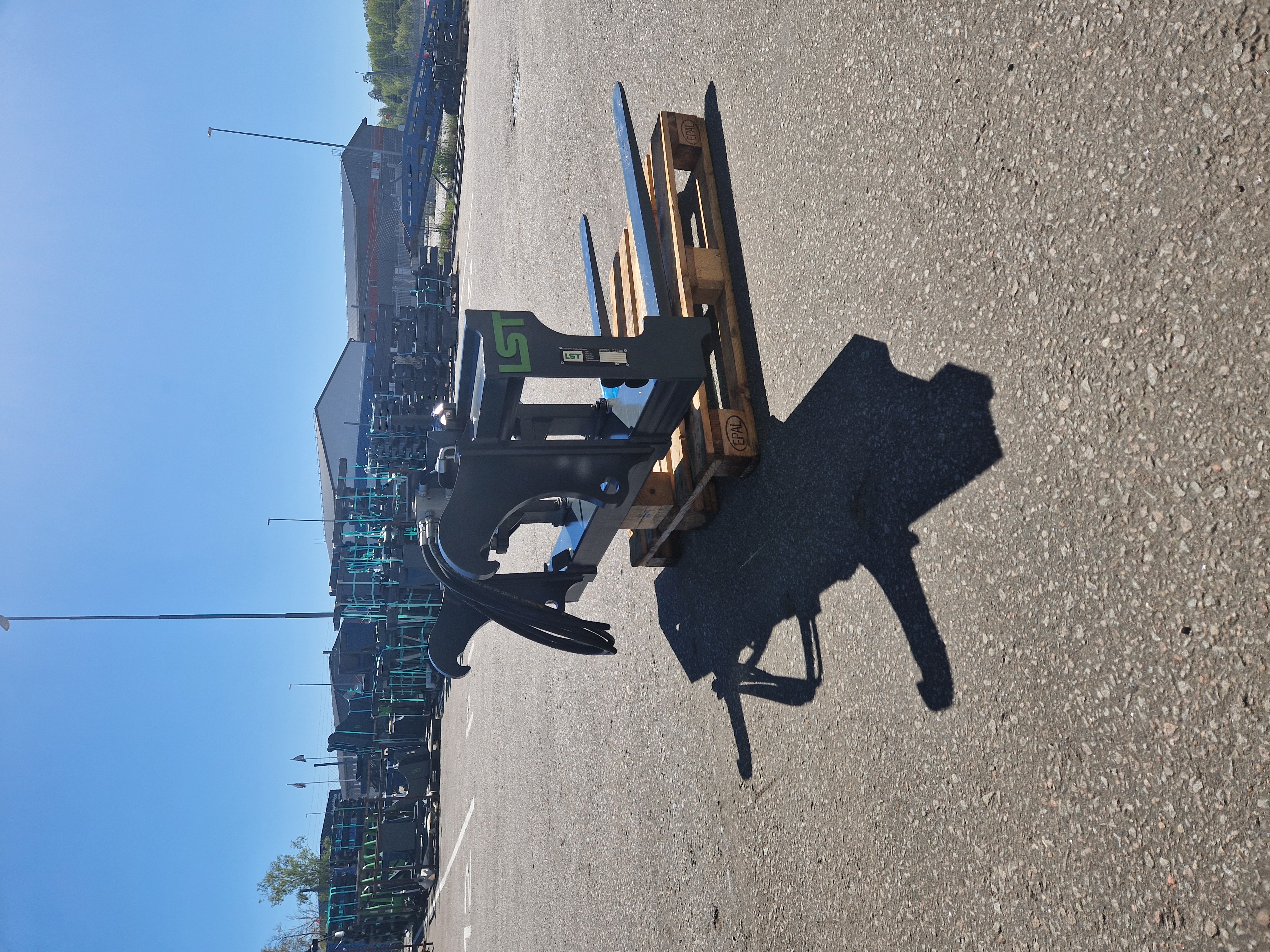 Hydraulisk Pallgaffel, SET -2,5T, Ram 1,5m Gafflar 1,2m, Zettelmeyer 602/L30 Svängda